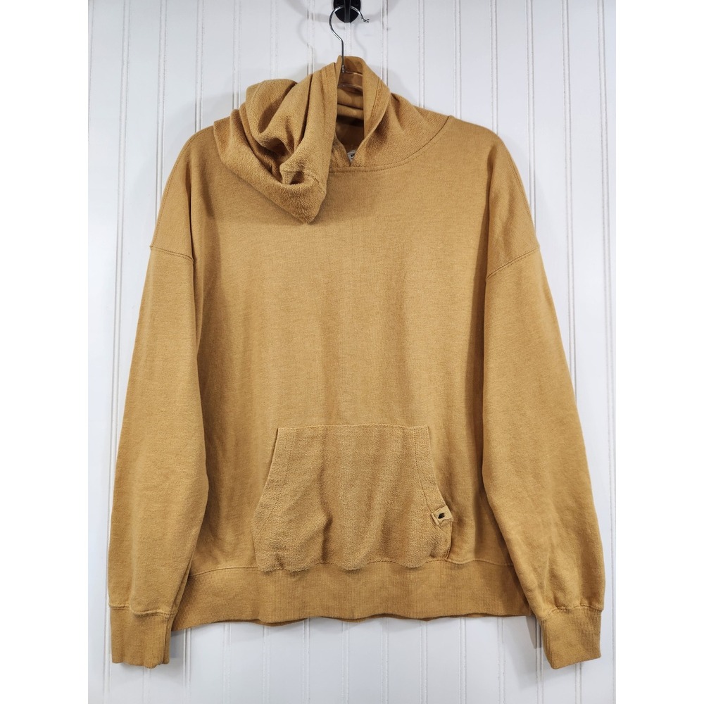 Seven7 Mens Mineral Yellow French Terry Hoodie Sweatshirt Size‎ M Outdoor Casual